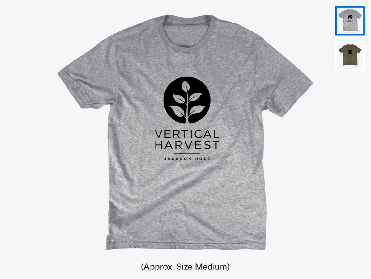 Vertical Harvest Classic Grey T-Shirt